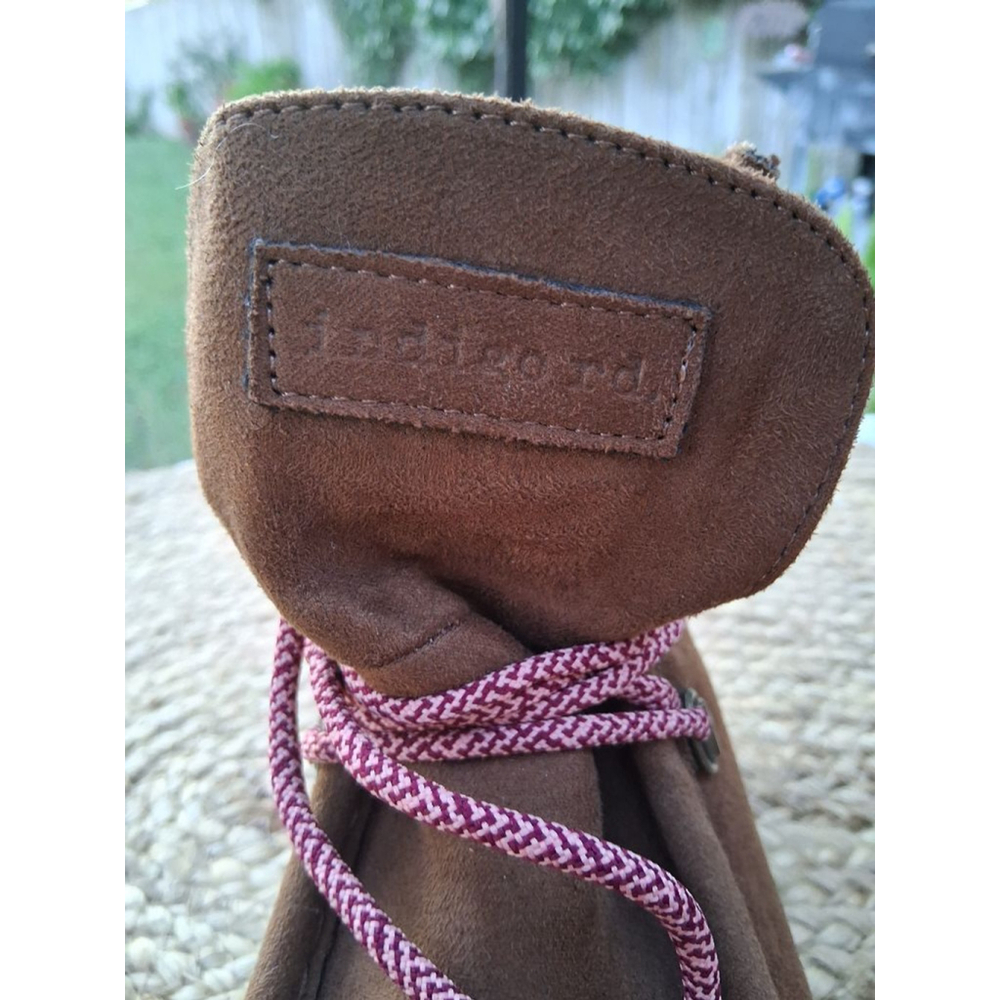 Indigo Rd Lug Sole Hiker Boots Size 9 Brown Suede Chunky Combat Boot Boho Chic - Picture 12 of 16